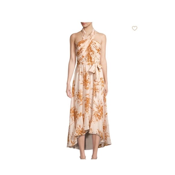 Joie Dresses & Skirts - Joie Arney Floral Silk Halter Dress